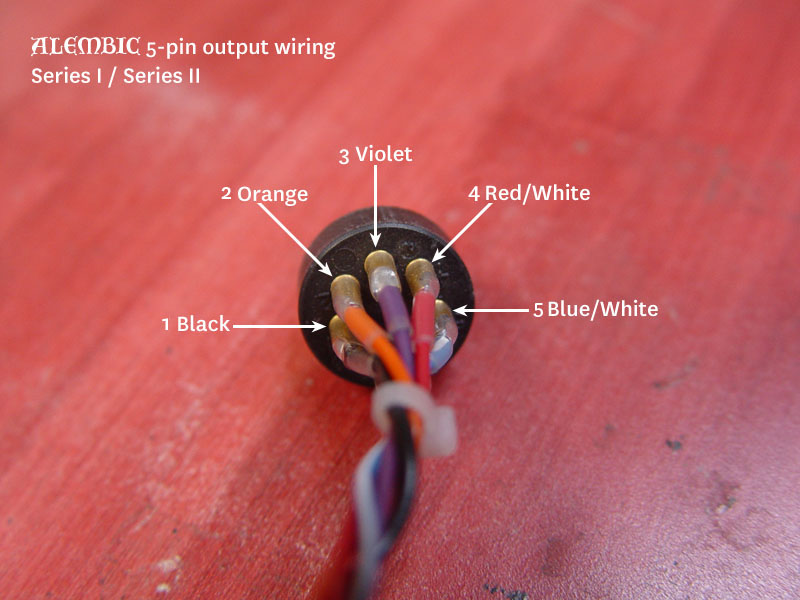 5-pin wiring