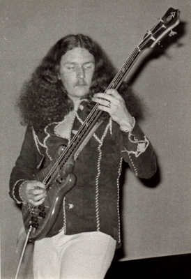 Me and my Brown Bass in Concert - 1975