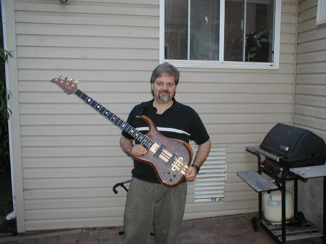 My First Alembic '98 Europa Lefty in walnut