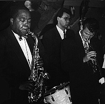 Harry Babasin with Charlie Parker and Chet Baker, 1952