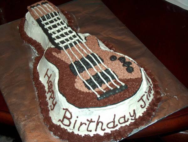 Birthday Cake - What a Sweet Bass!!