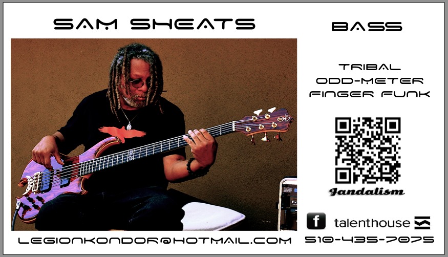 Sam NAMM biz card