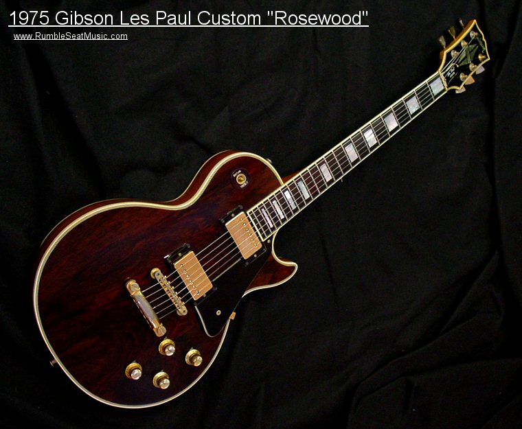 '75 LP Custom rosewood top