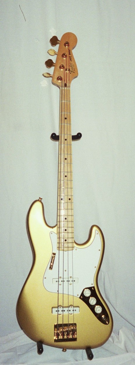 My '81 Gold Jazz Bass