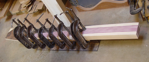 fingerboard press