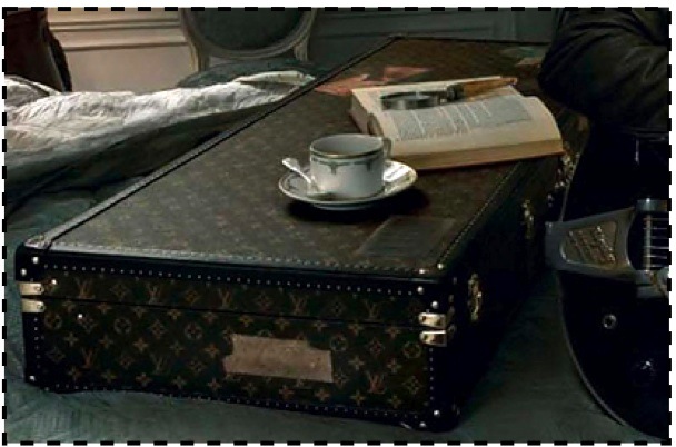 Louis Vuitton x Fragment guitar case