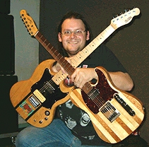 Me and my stage guitars